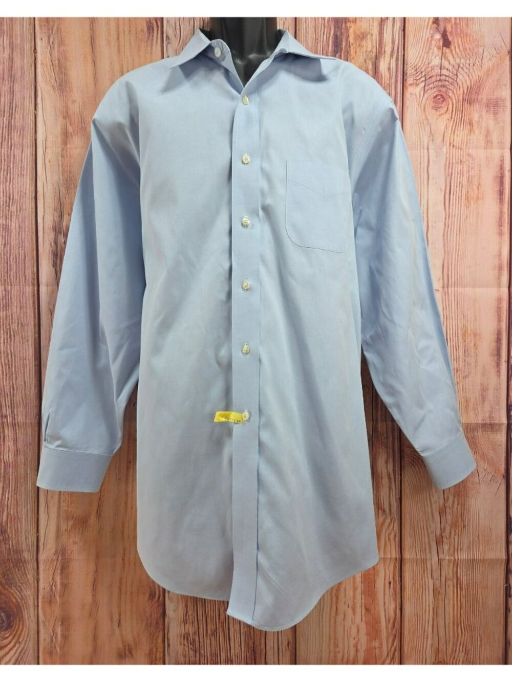 Brooks Brothers Regent Non-Iron Blue Dress Shirt 17-33 100% Supima Cotton